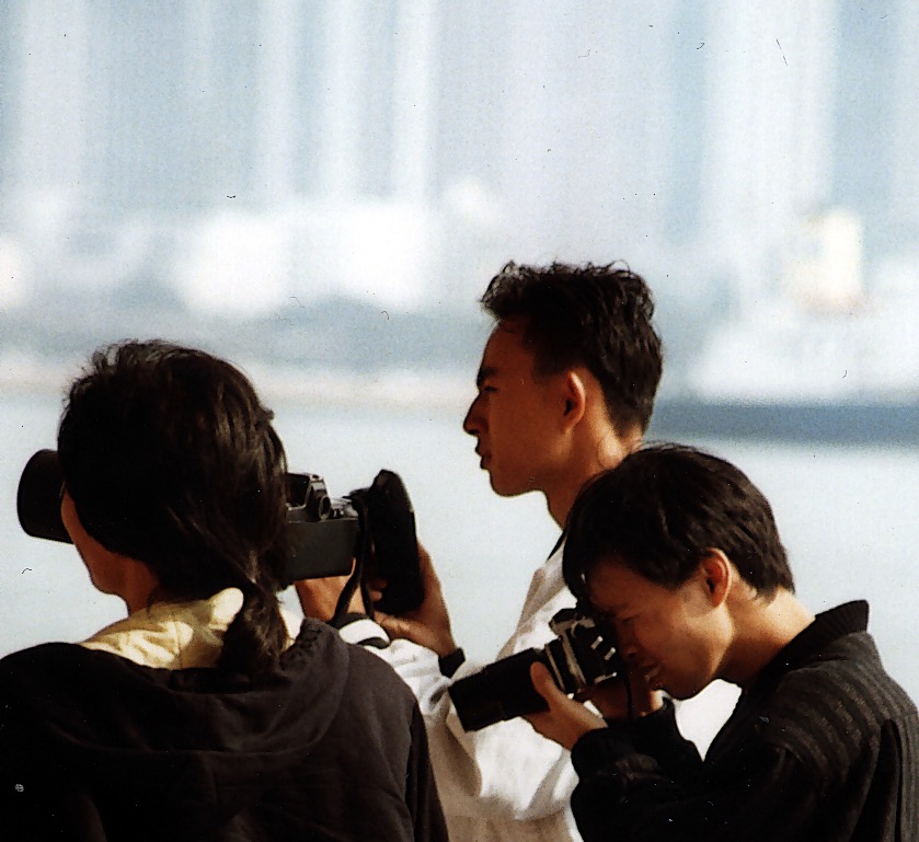 Photographers. Hong Kong 1992