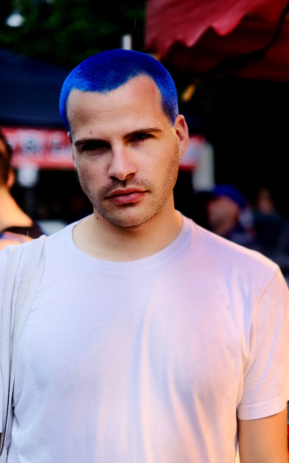 Blue Boy (Street Portrait), Berlin Gay Pride