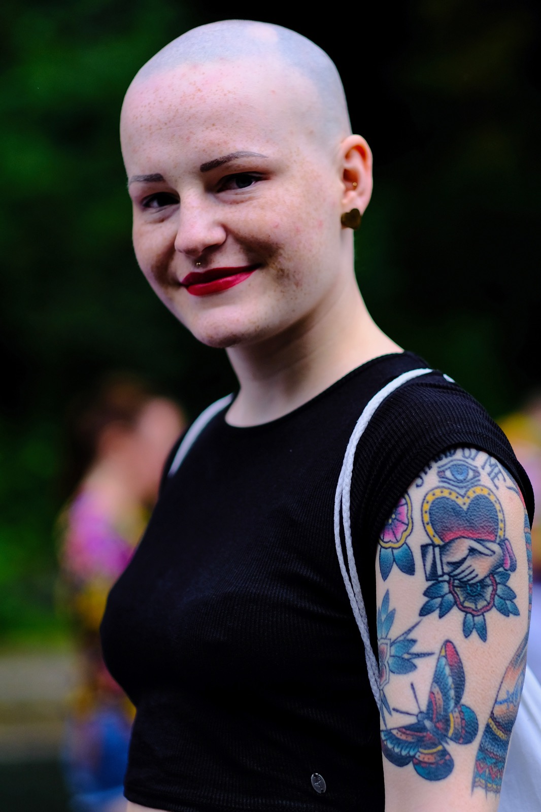 Tattoo Girl (Street Portrait), Berlin Gay Pride