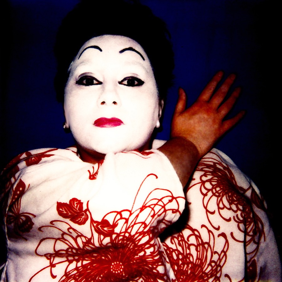 Nath as Geisha (1). Berlin 1990