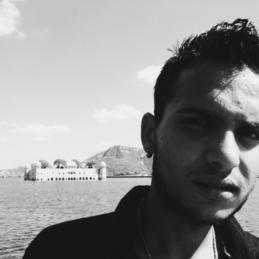 Rahul by the Lake. Jaipur 2013