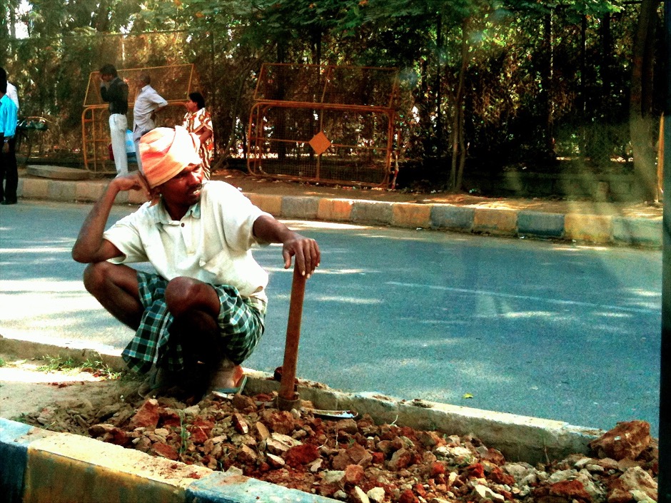 Working Man. Bangalore 2010