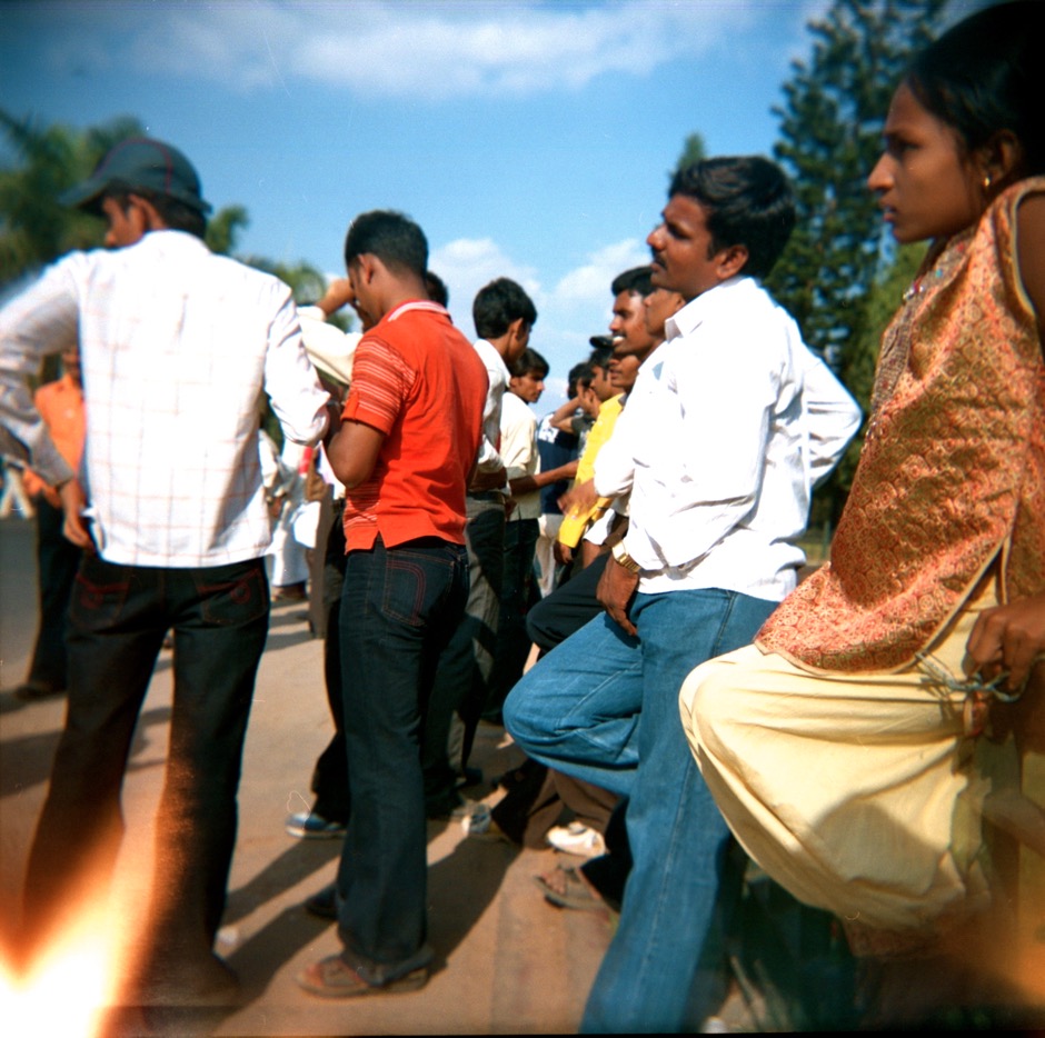 Watching the Wheels Go By. Bangalore 2010