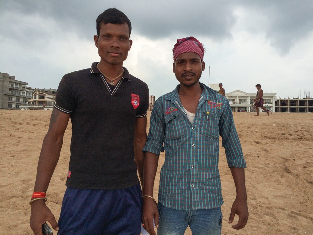 Posing for the Stranger (on a Beach in Puri)