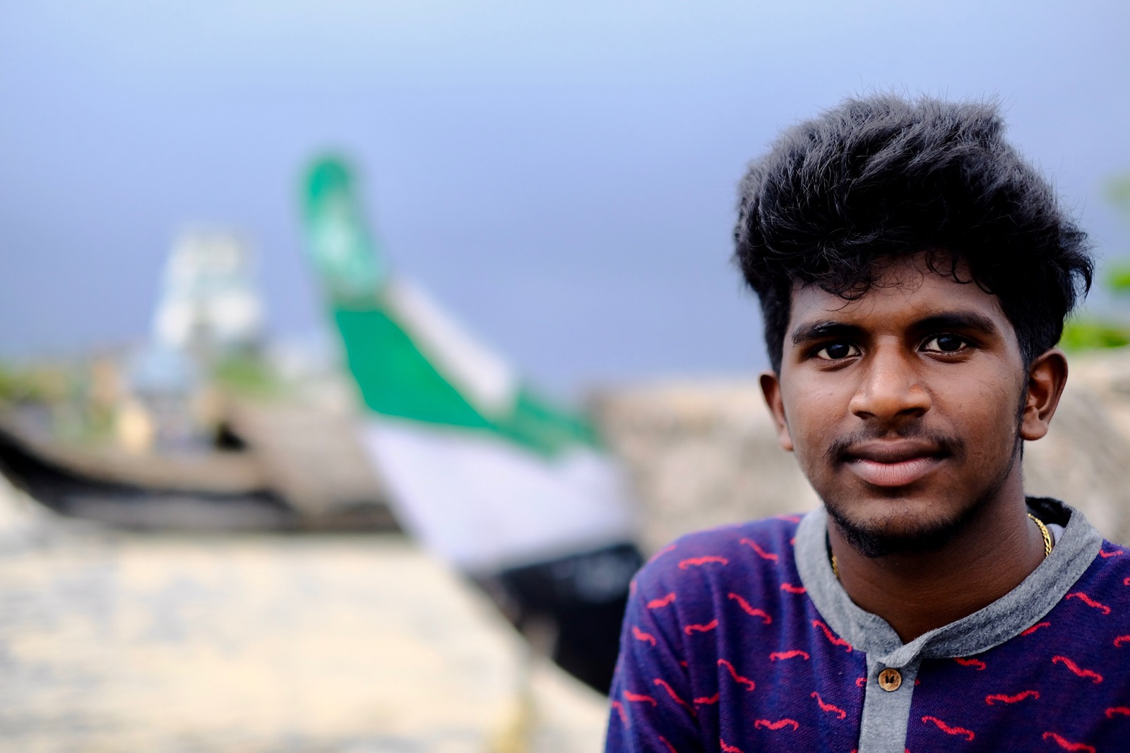 Youth On the Beach in Kovalam