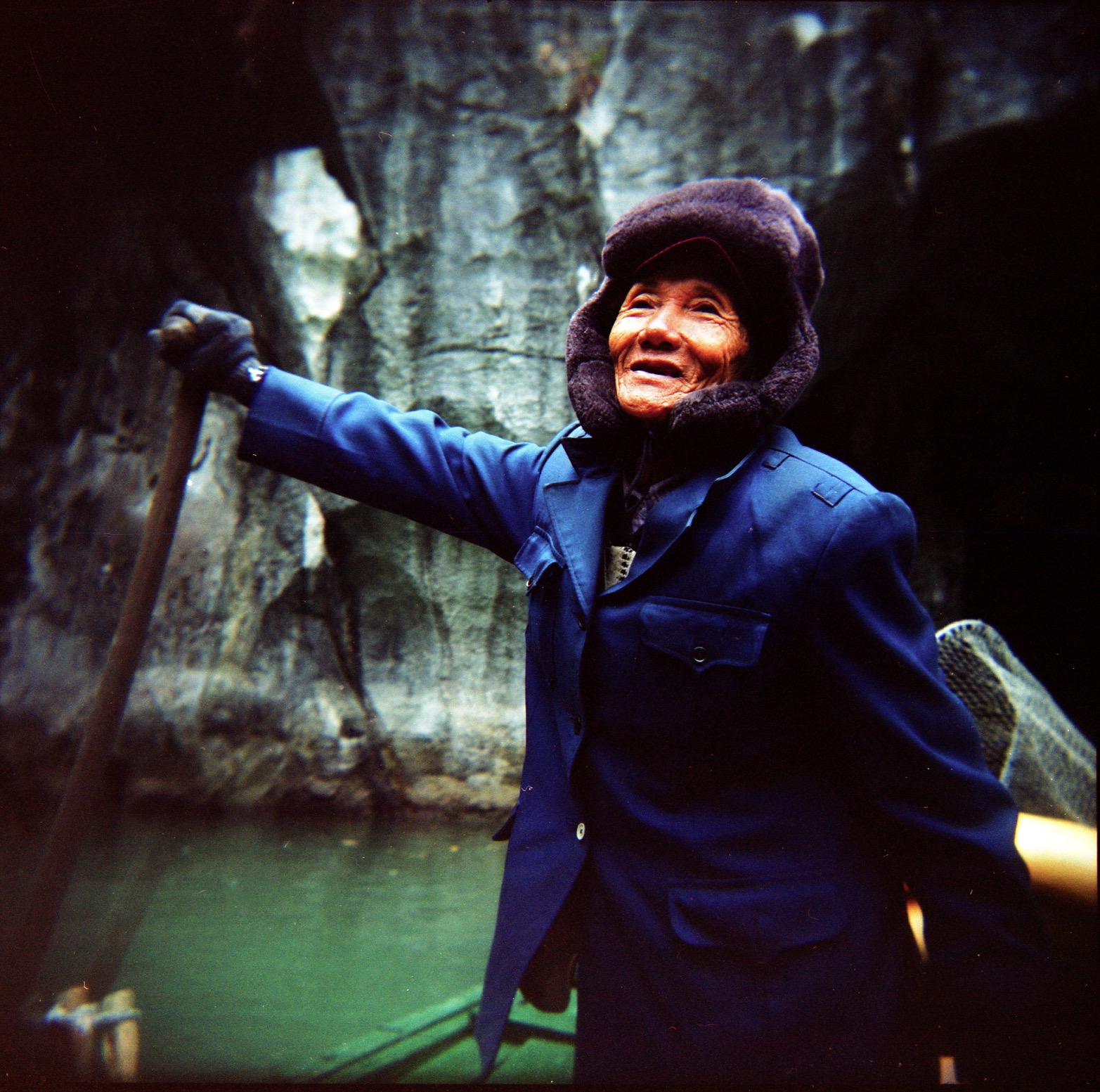 The Boat Rower. Halong Bay 2011
