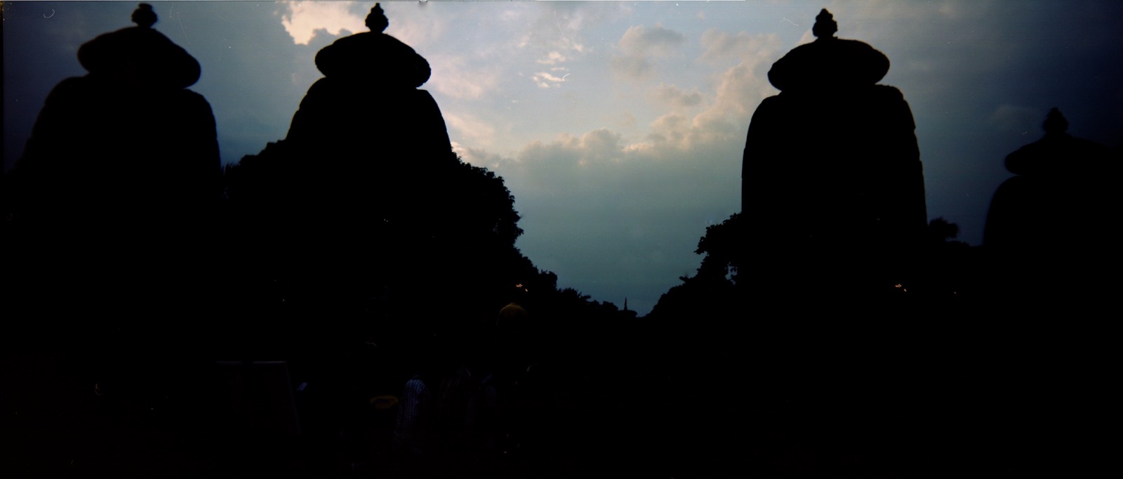 Temple at Dusk